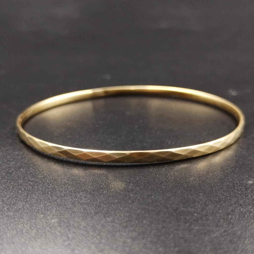 PULSERA RIGIDA ORO 14 K 4,30 GRMS (SEMINUEVO)
