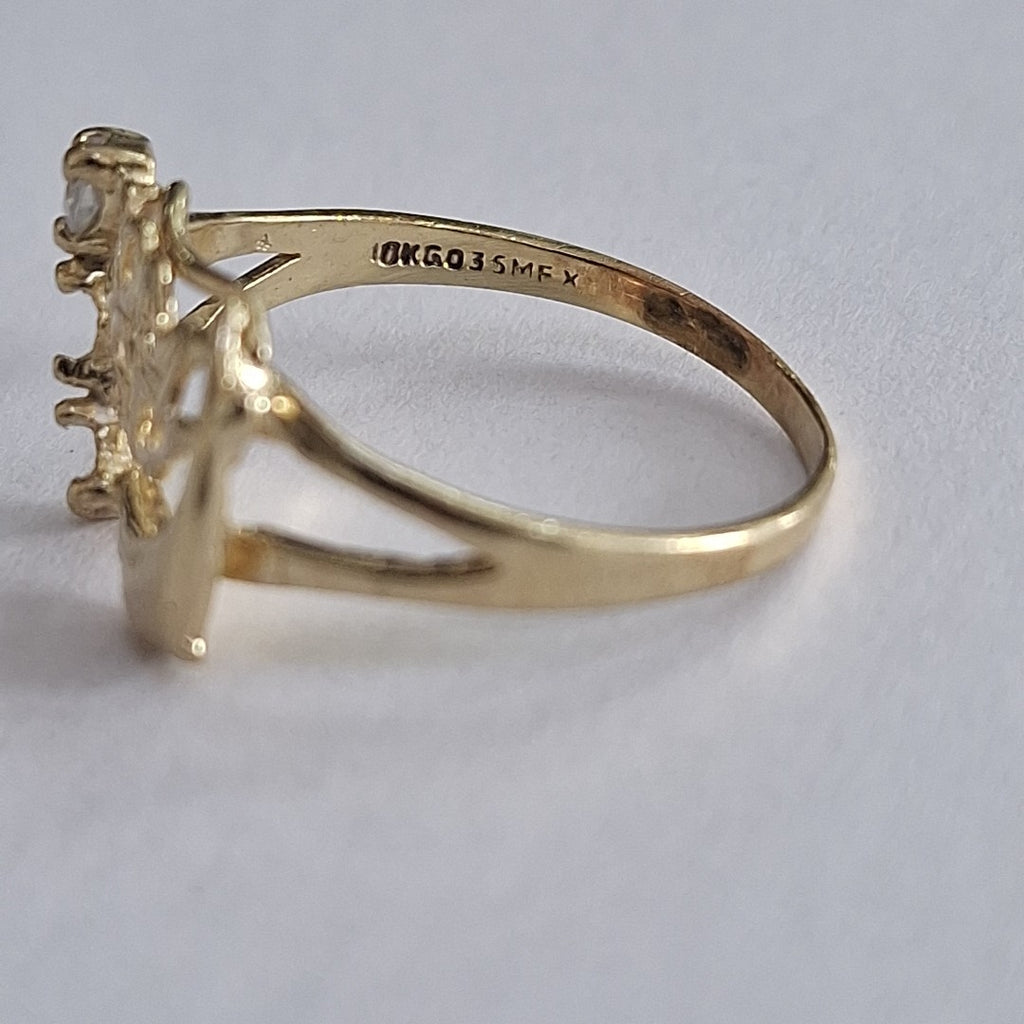 ANILLO ORO 10 K 1.6 GRMS (SEMINUEVO)
