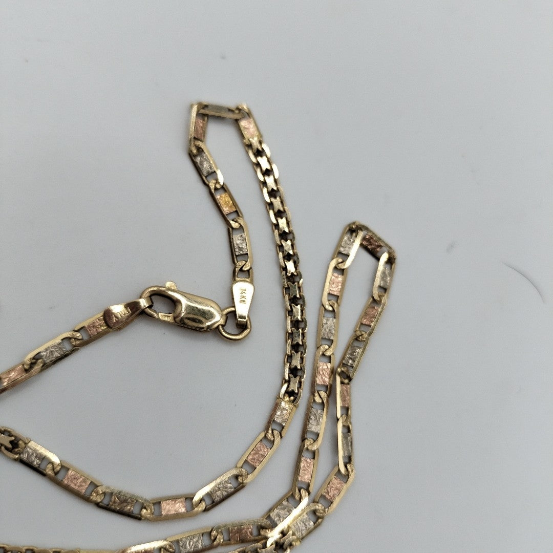 CADENA ORO 14 K 7.8 GRMS (SEMINUEVO)