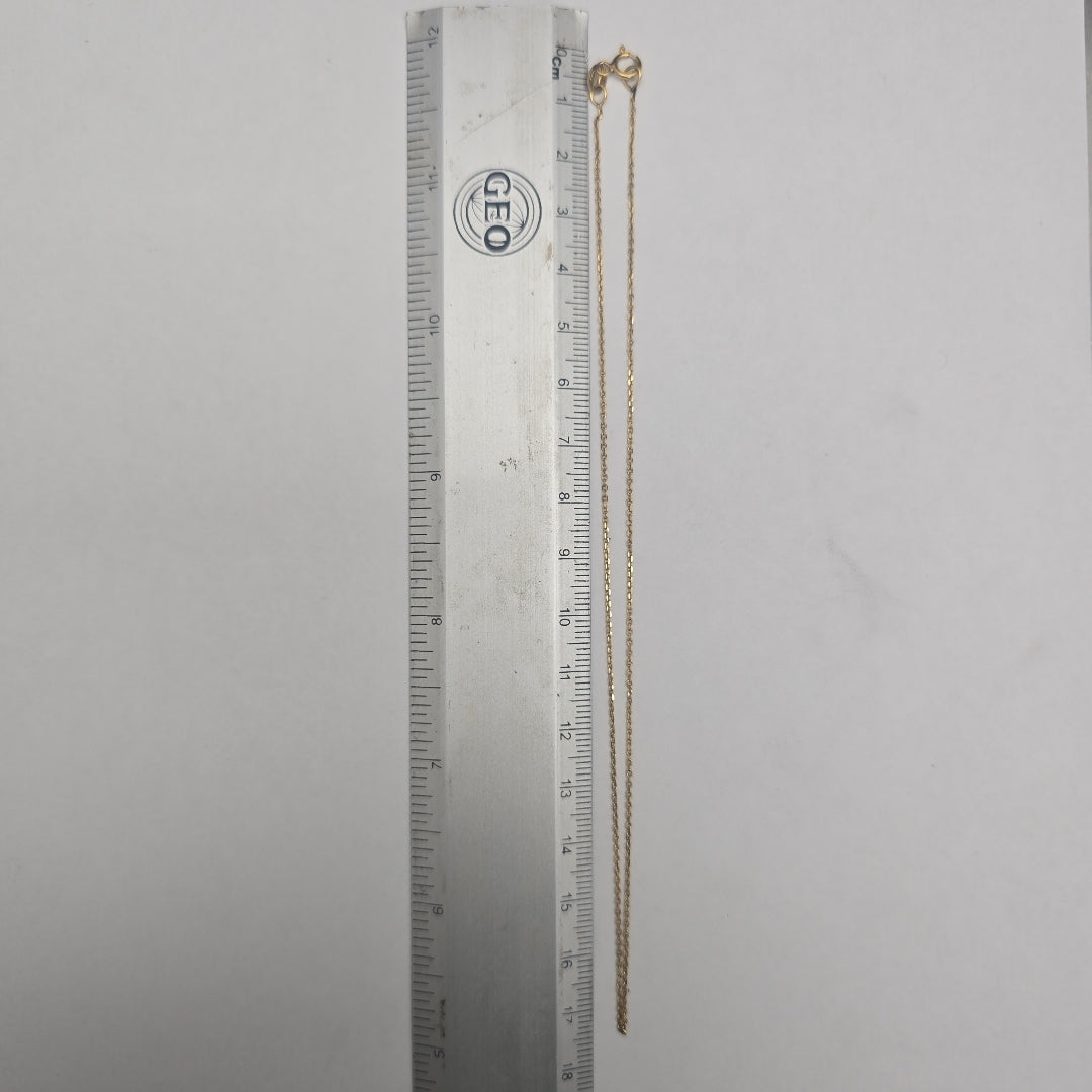CADENA ORO 10 K 1,20 GRMS (SEMINUEVO)