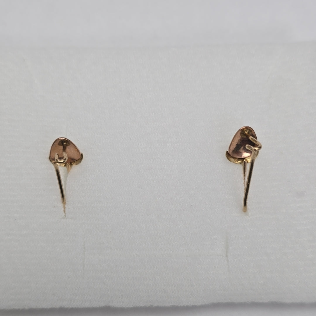 ARETES PAR ORO 14 K 1 GRMS (SEMINUEVO)