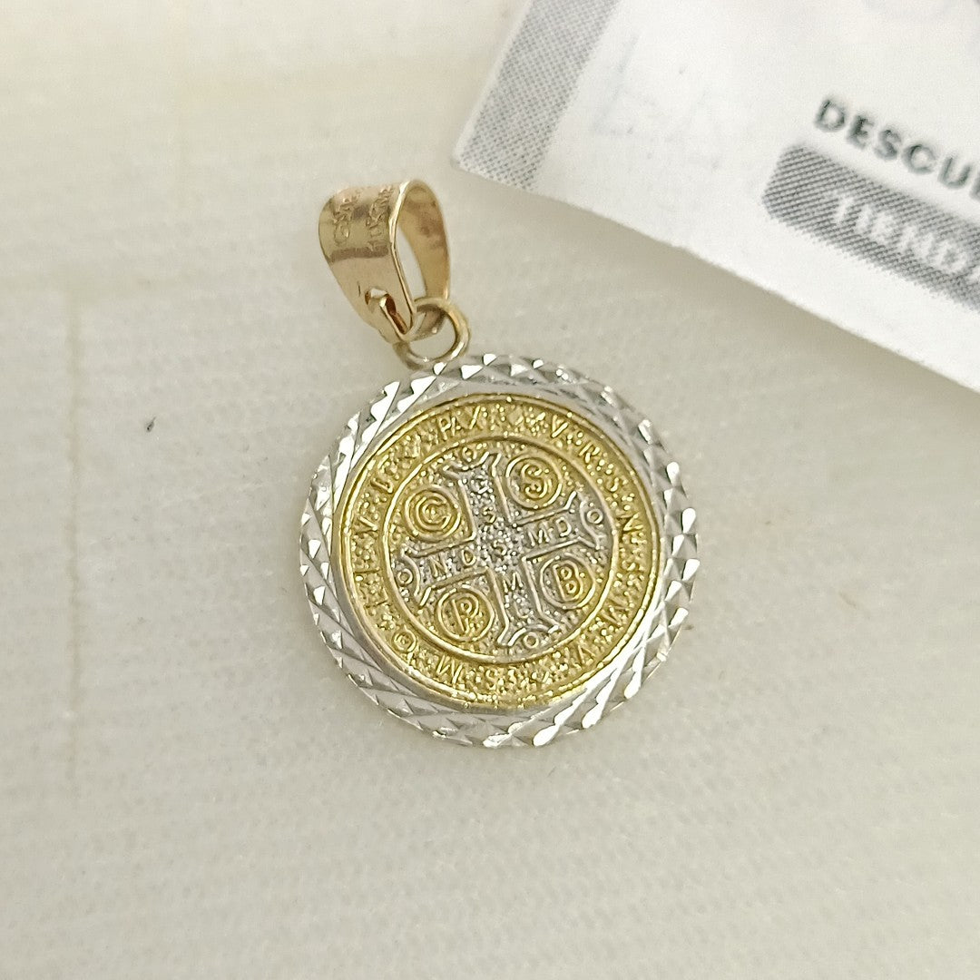 DIJE ORO COMBINADO 10 K 1,60 GRMS (SEMINUEVO)