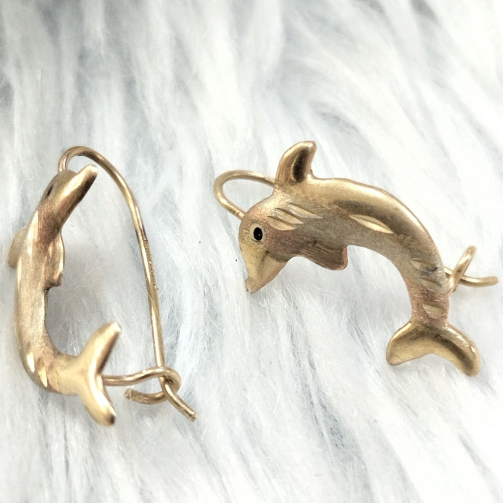 ARETES PAR ORO 10 K 1.1 GRMS (SEMINUEVO)