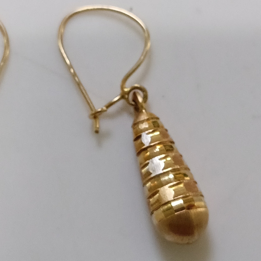 ARETES PAR ORO 10 K 2 GRMS (SEMINUEVO)