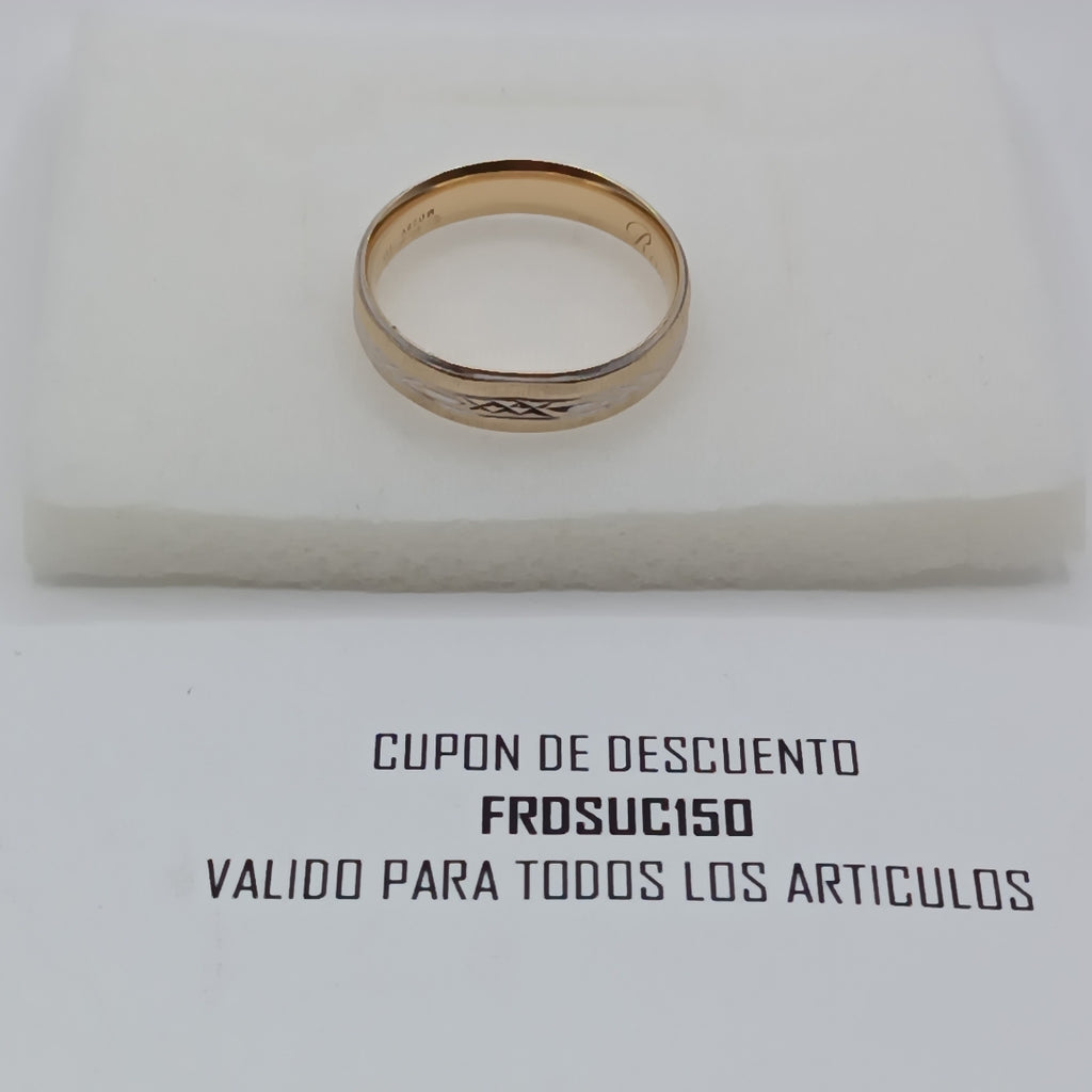 ARGOLLA ORO 10 K 3,70 GRMS (SEMINUEVO)