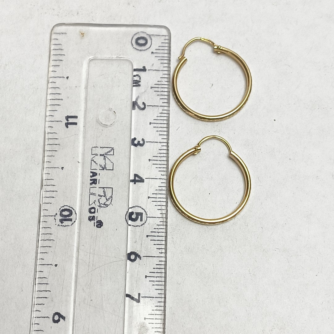 ARRACADAS PAR ORO 10 K 1.5 GRMS (SEMINUEVO)