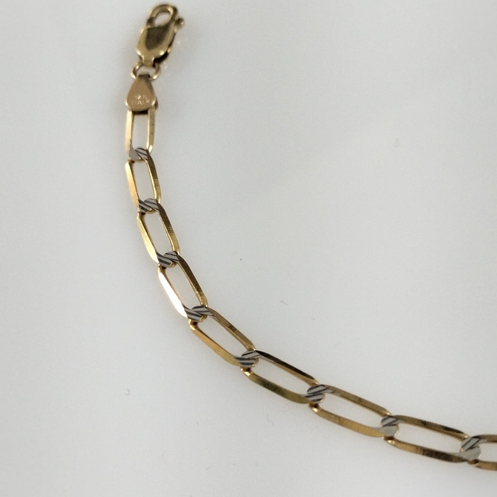PULSERA ORO 14 K 3.7 GRMS (SEMINUEVO)