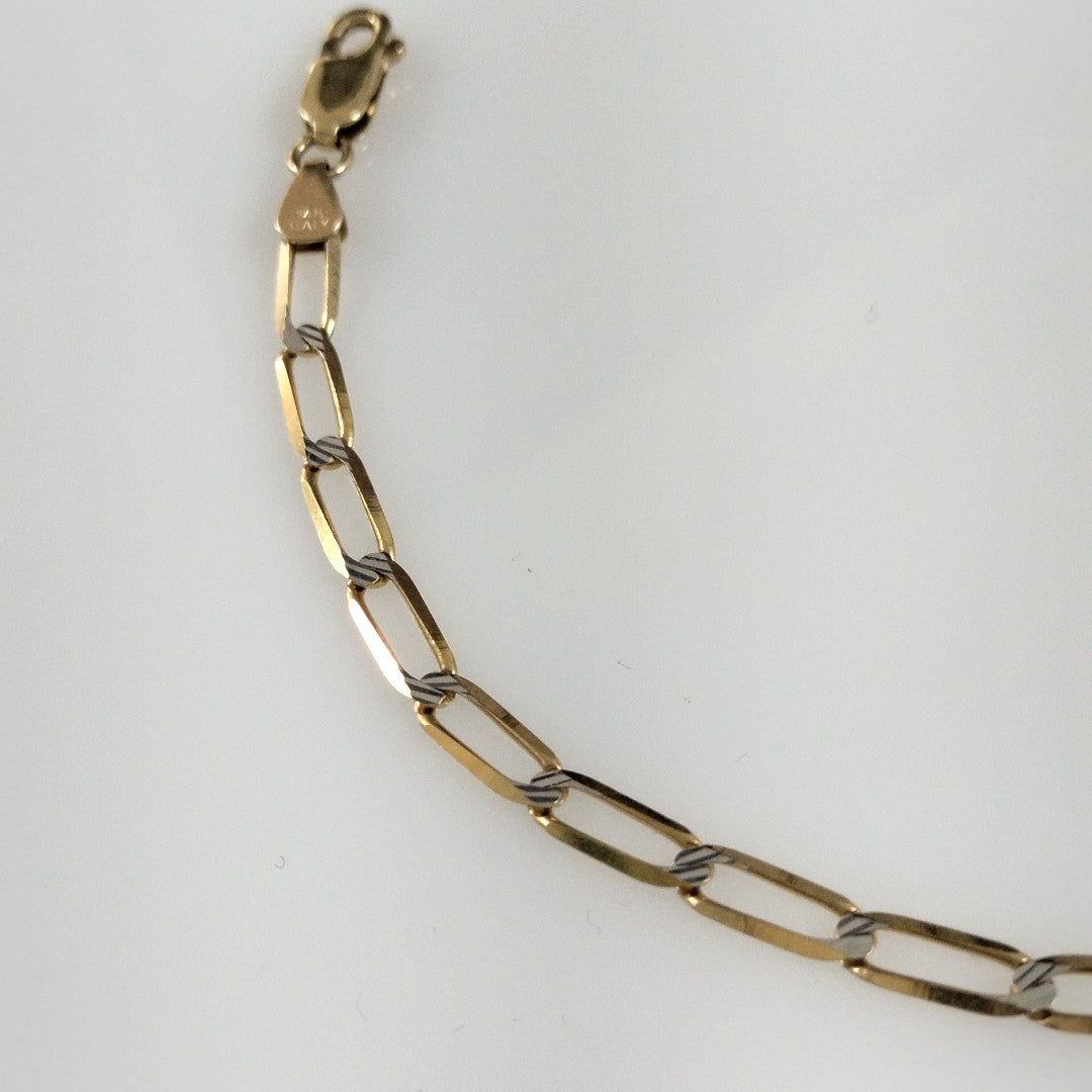 PULSERA ORO 14 K 3.7 GRMS (SEMINUEVO)