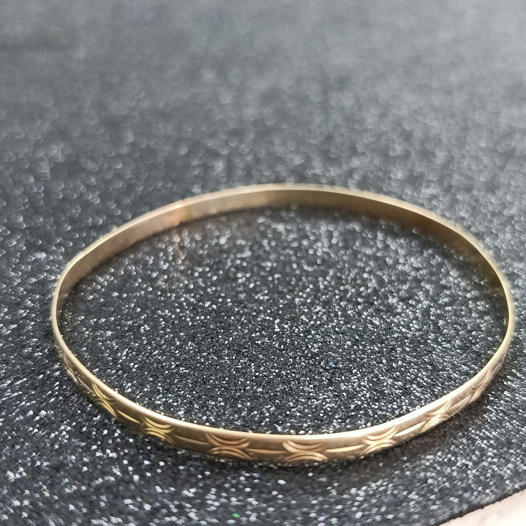 PULSERA RIGIDA ORO 14 K 5.5 GRMS (SEMINUEVO)