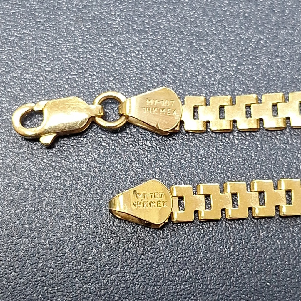 PULSERA ORO 14 K 4,10 GRMS (SEMINUEVO)