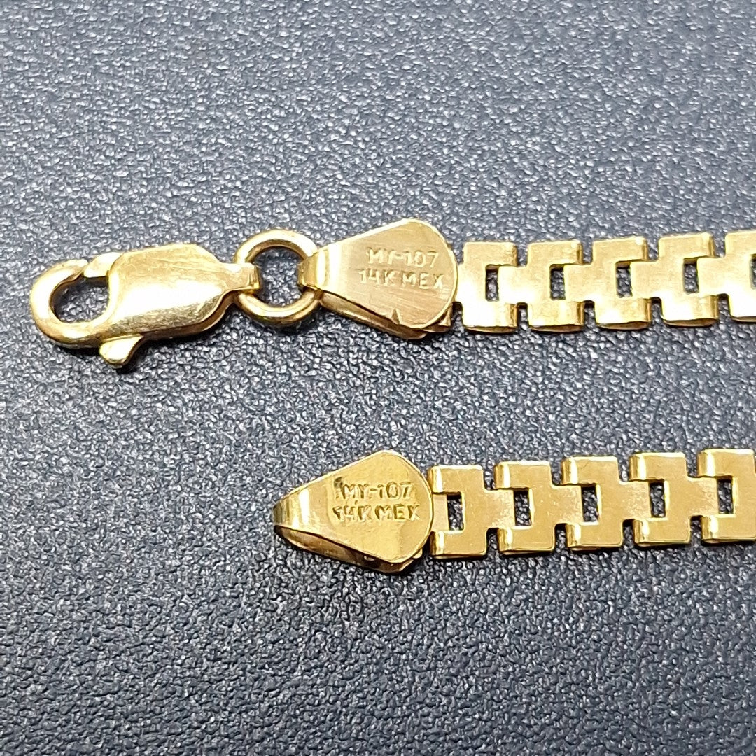 PULSERA ORO 14 K 4,10 GRMS (SEMINUEVO)
