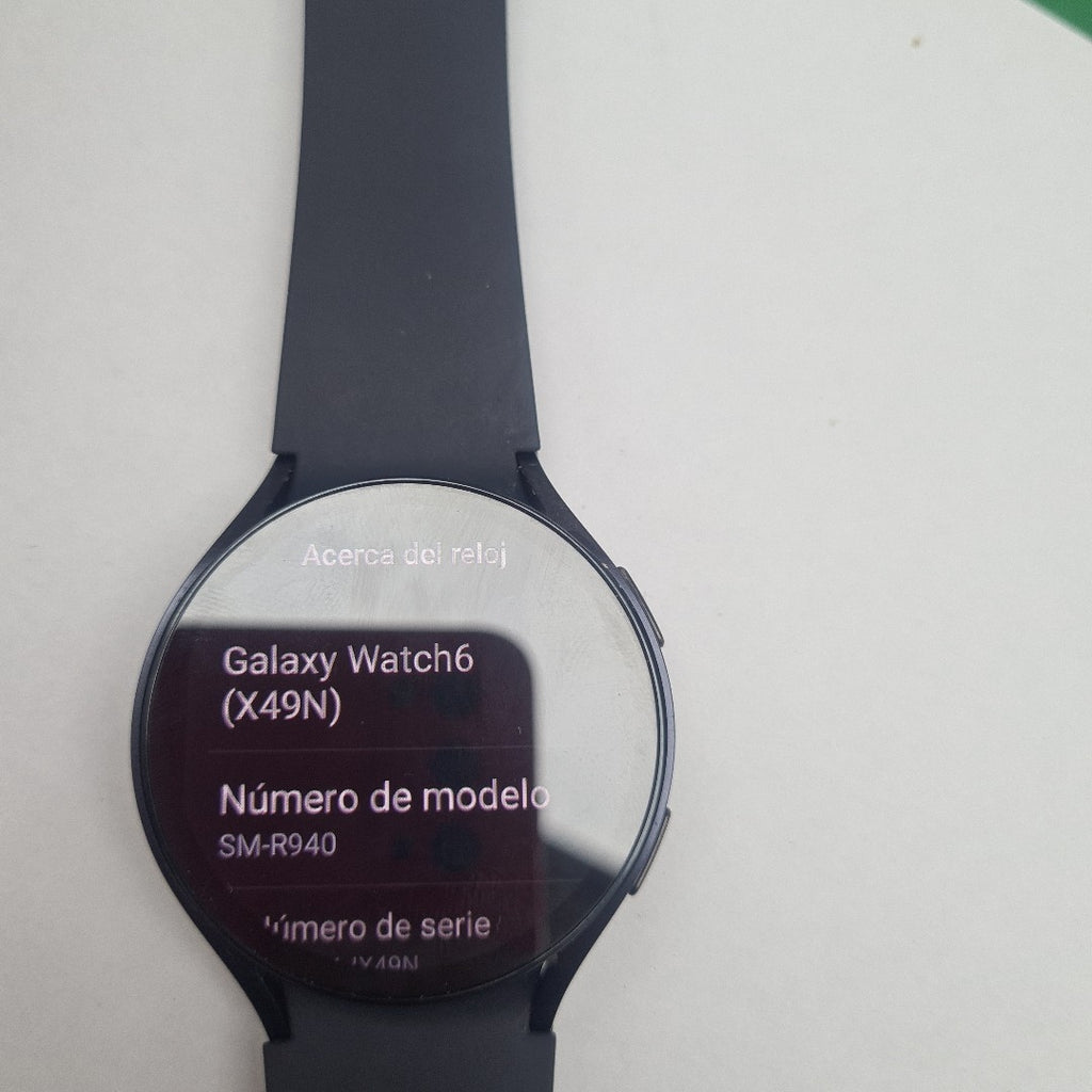 SMARTWATCH SAMSUNG GALAXY WATCH 6 SM-R940 44 MM GPS (SEMINUEVO)