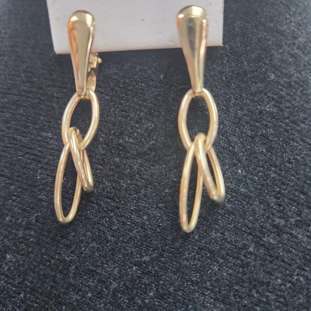 ARETES PAR ORO 14 K 4,60 GRMS (SEMINUEVO)