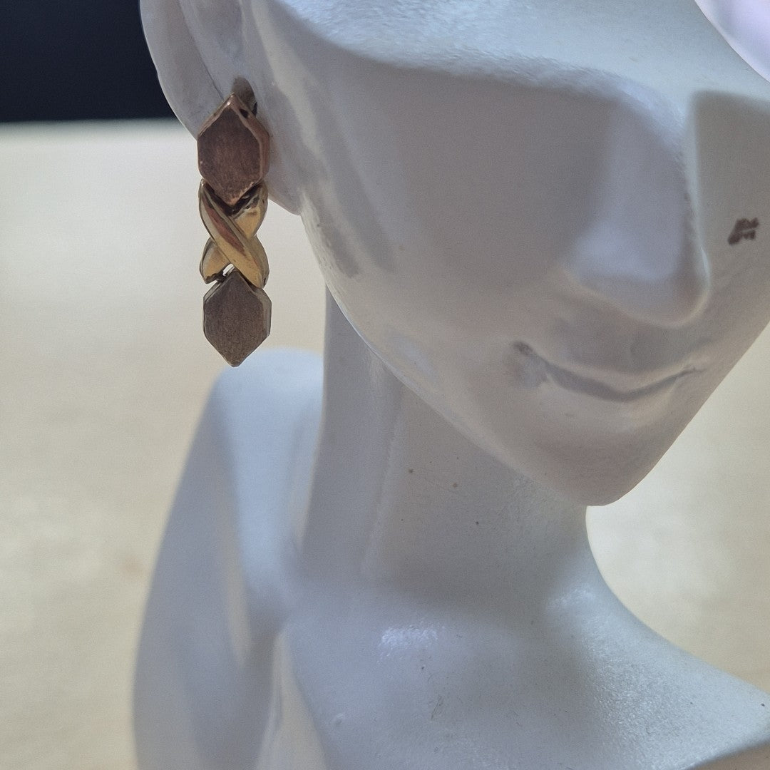 ARETES PAR ORO 10 K 1,60 GRMS (SEMINUEVO)