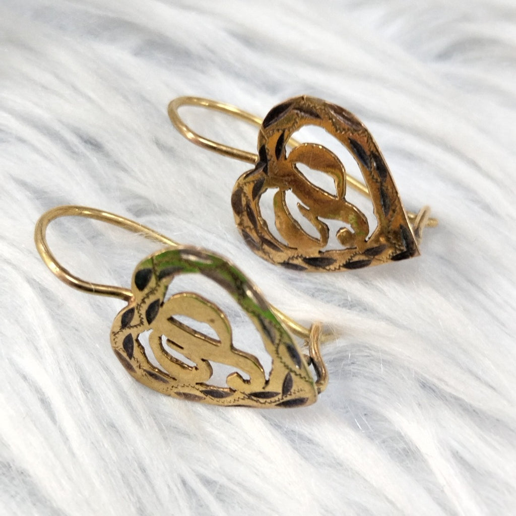 ARETES PAR ORO 10 K 1.8 GRMS (SEMINUEVO)
