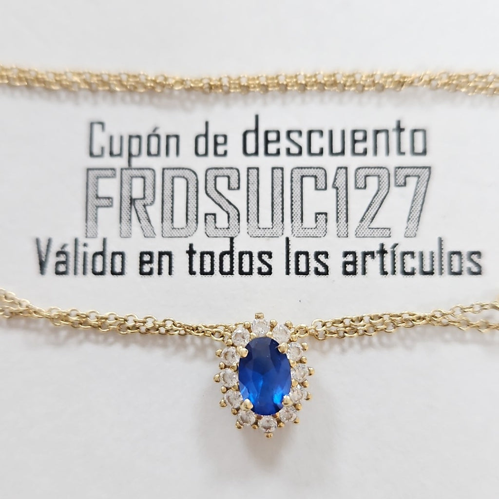 CADENA, DIJE ORO 14 K 2 GRMS (SEMINUEVO)