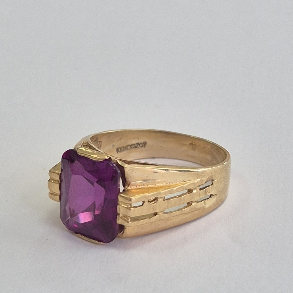 ANILLO ORO 10 K 5,70 GRMS (SEMINUEVO)