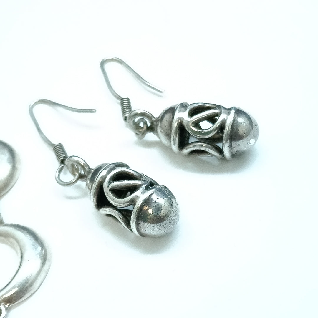 ARETES PAR,PULSERA PLATA 14,80 GRMS (SEMINUEVO)