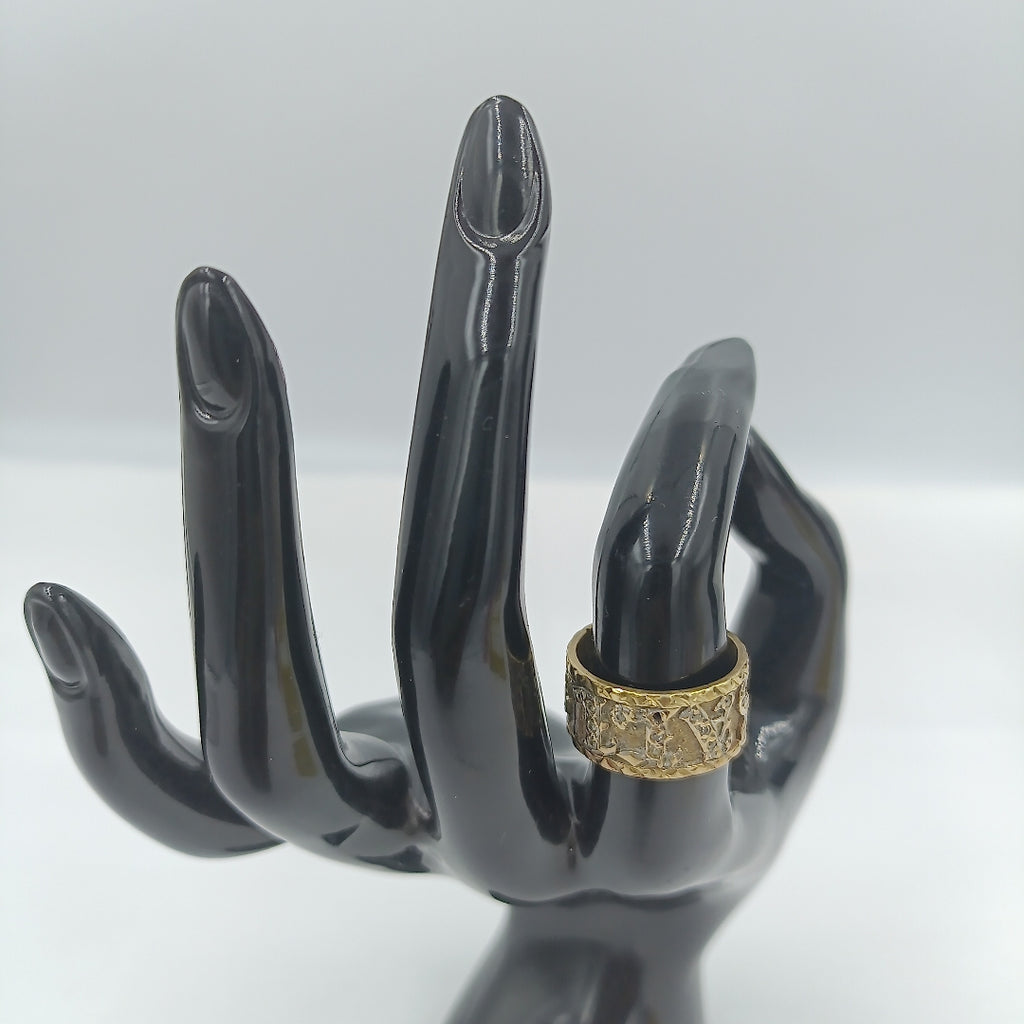 ANILLO ORO 10 K 6.5 GRMS (SEMINUEVO)