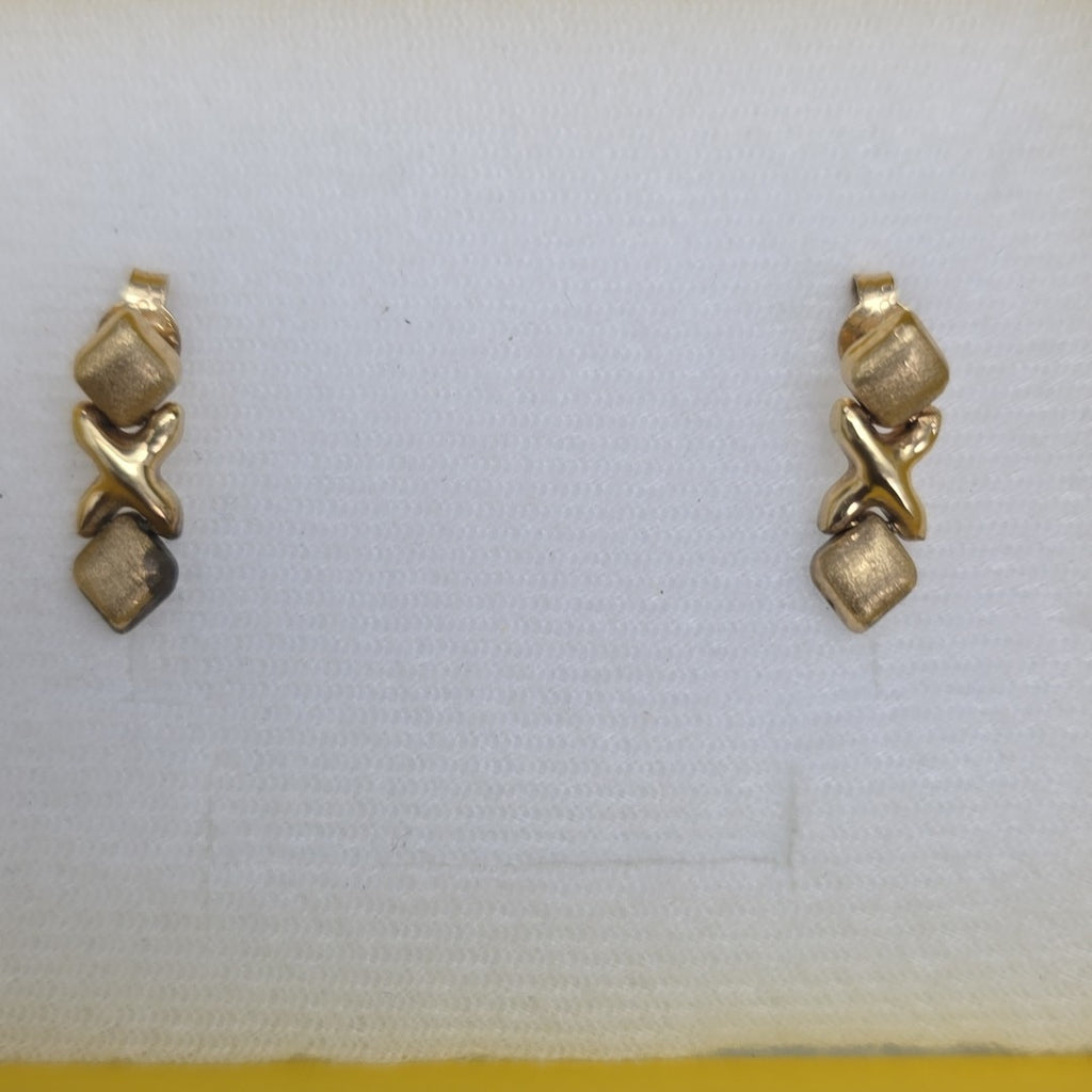 ARETES PAR ORO 14 K 1,70 GRMS (SEMINUEVO)