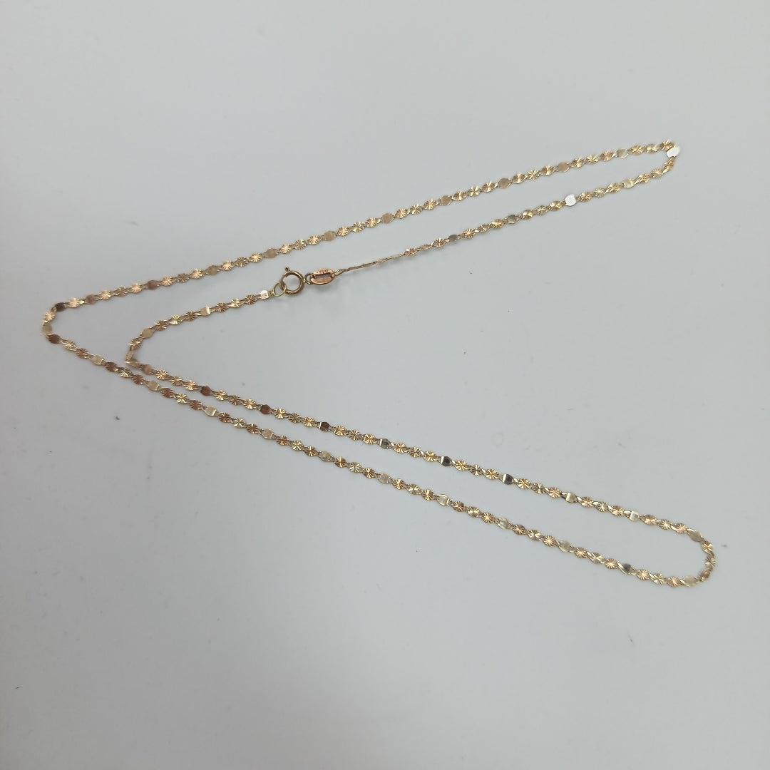CADENA ORO 10 K 1.2 GRMS (SEMINUEVO)