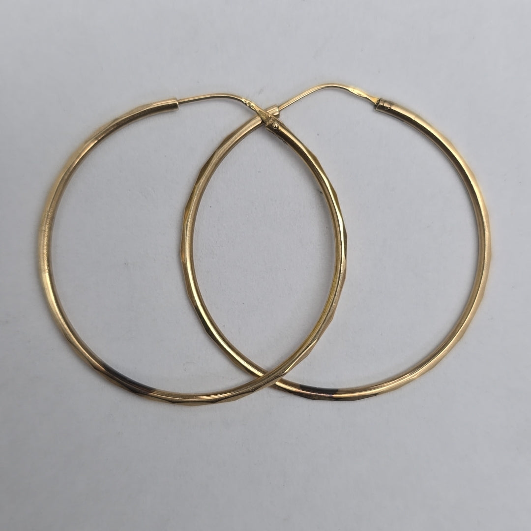 ARRACADAS PAR ORO 14 K 3 GRMS (SEMINUEVO)