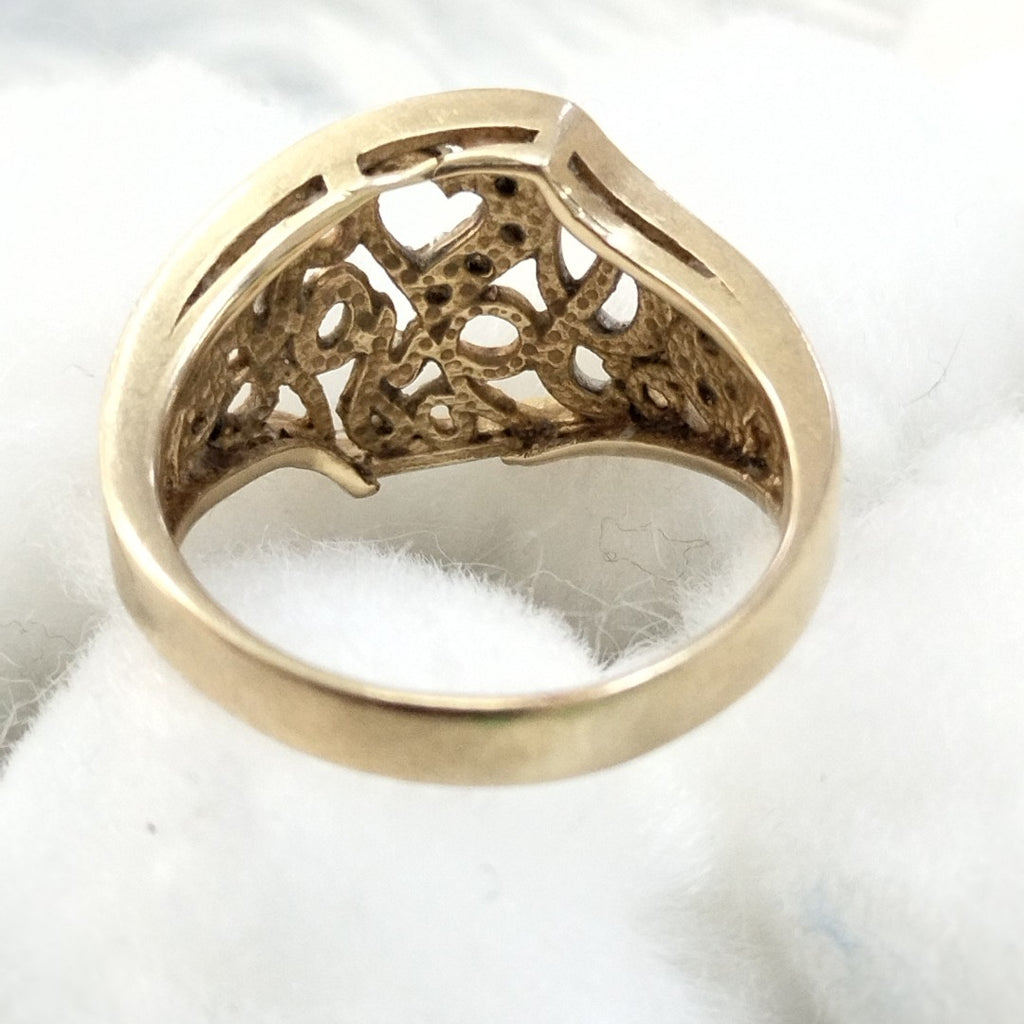 ANILLO ORO 14 K 4 GRMS (SEMINUEVO)