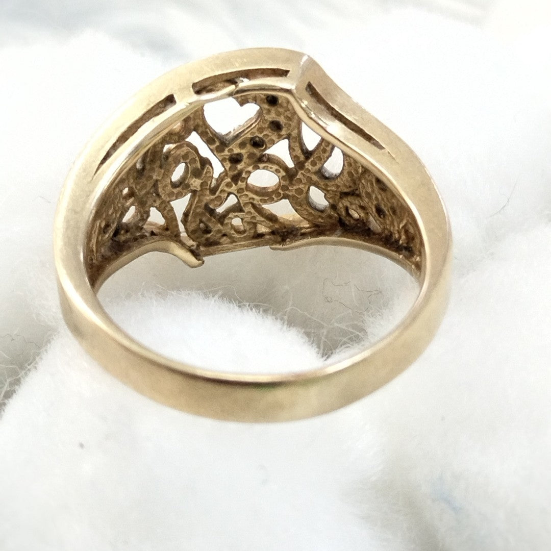 ANILLO ORO 14 K 4 GRMS (SEMINUEVO)