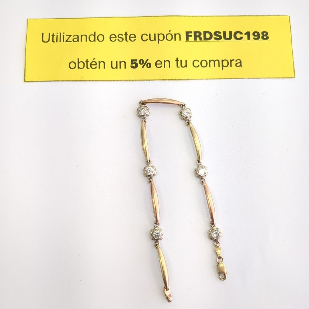 PULSERA ORO 14 K 6,70 GRMS (SEMINUEVO)