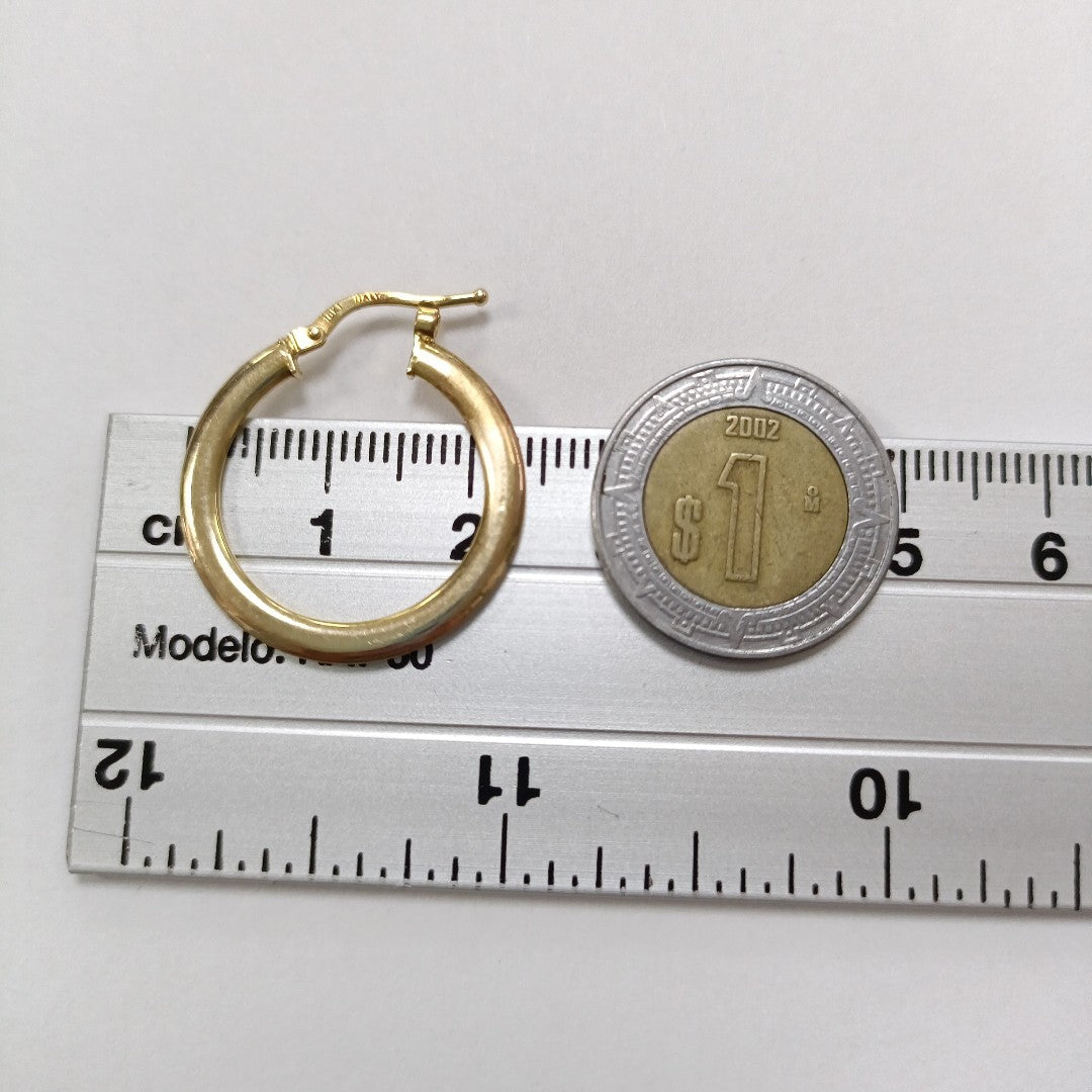 ARRACADAS PAR ORO 10 K 1,70 GRMS (SEMINUEVO)