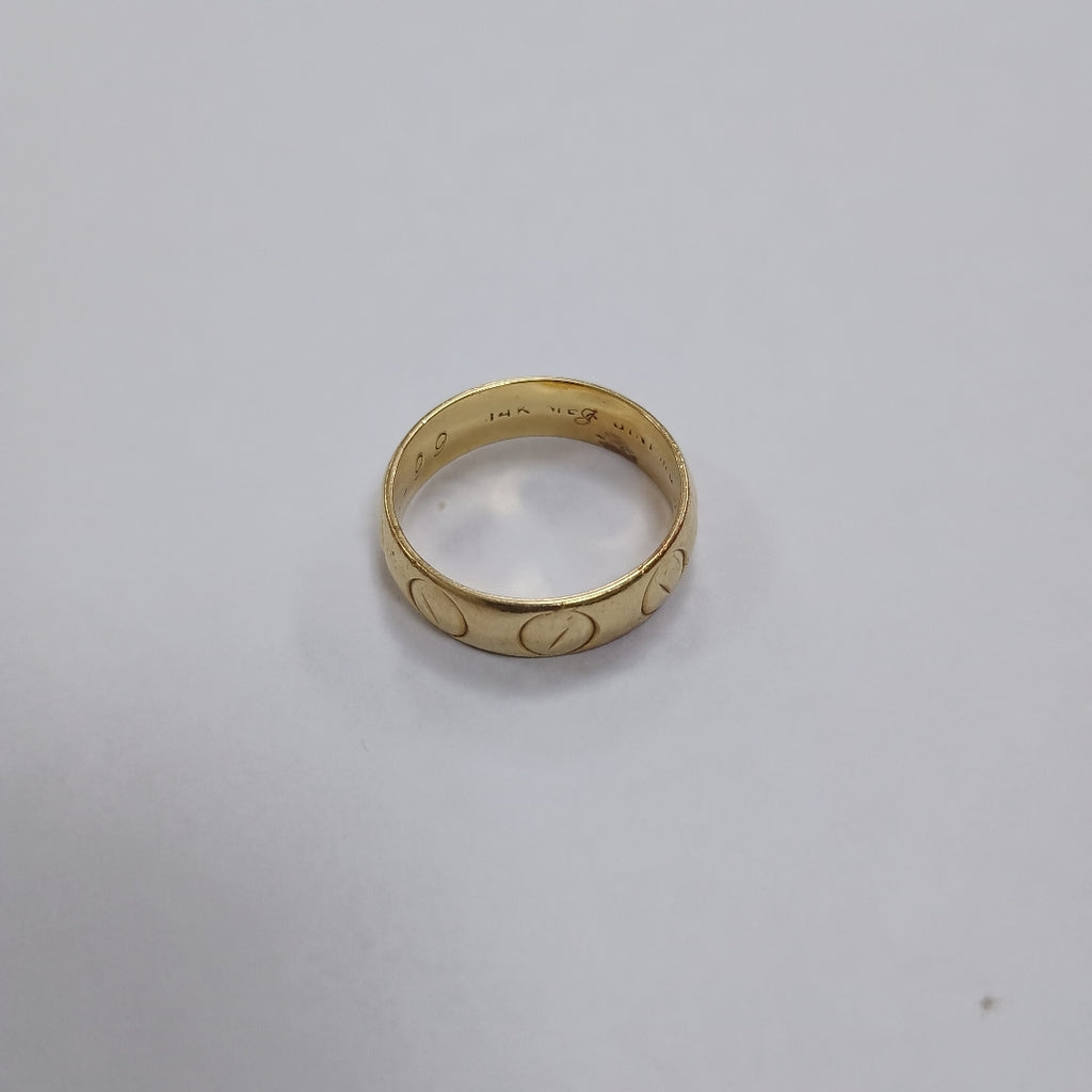 ARGOLLA ORO 14 K 6,10 GRMS (SEMINUEVO)