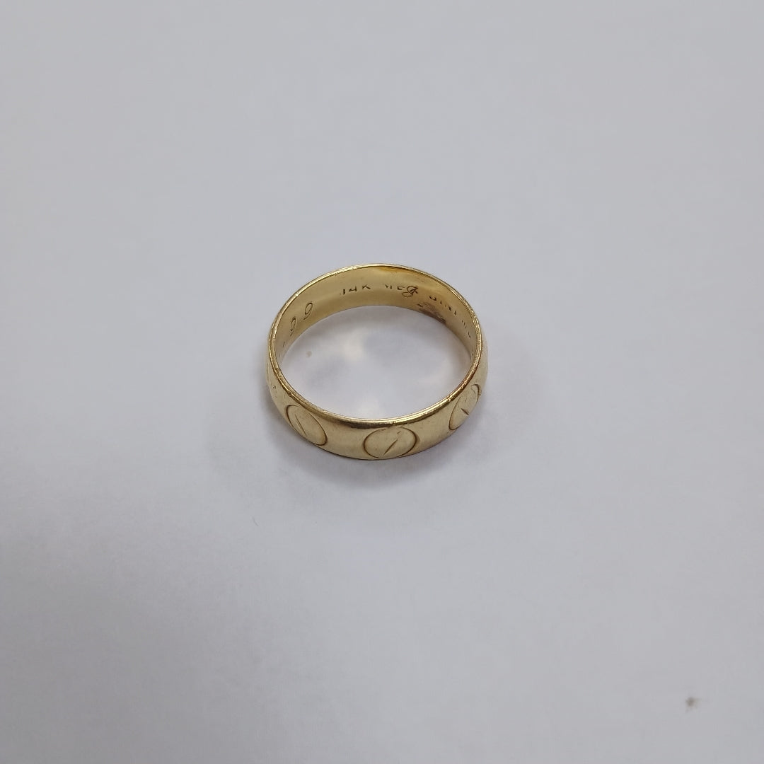 ARGOLLA ORO 14 K 6,10 GRMS (SEMINUEVO)