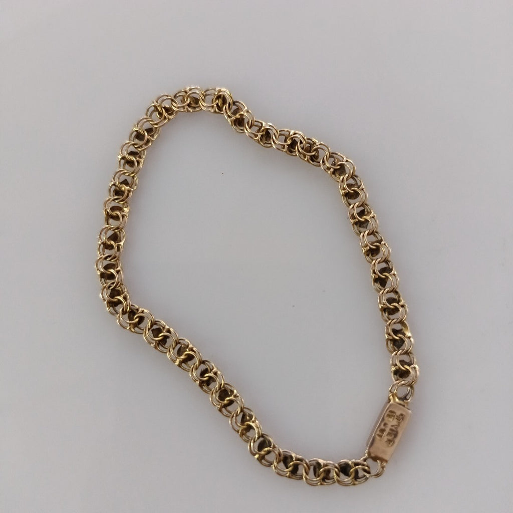 PULSERA ORO 10 K 4.9 GRMS (SEMINUEVO)