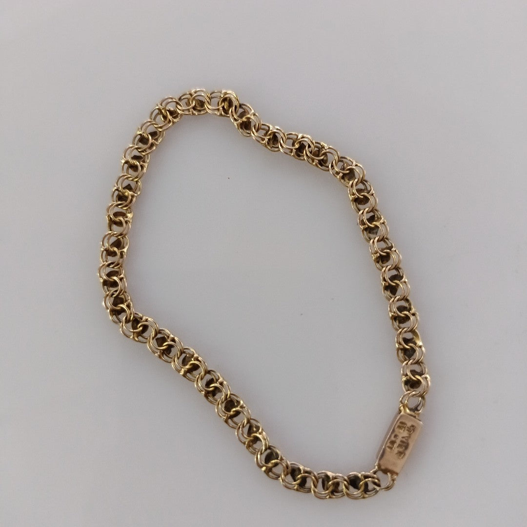 PULSERA ORO 10 K 4.9 GRMS (SEMINUEVO)