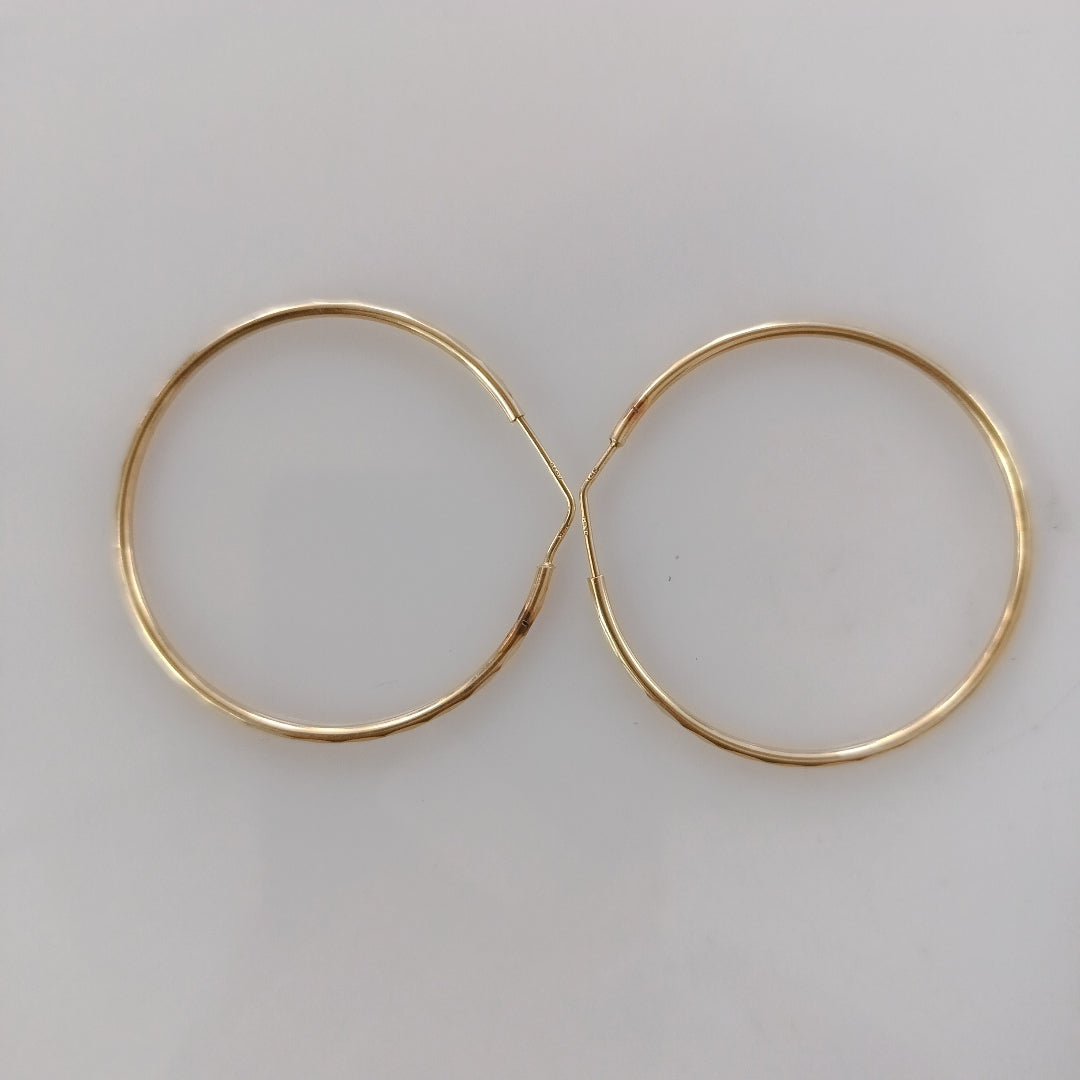 ARRACADAS PAR ORO 14 K 3,20 GRMS (SEMINUEVO)