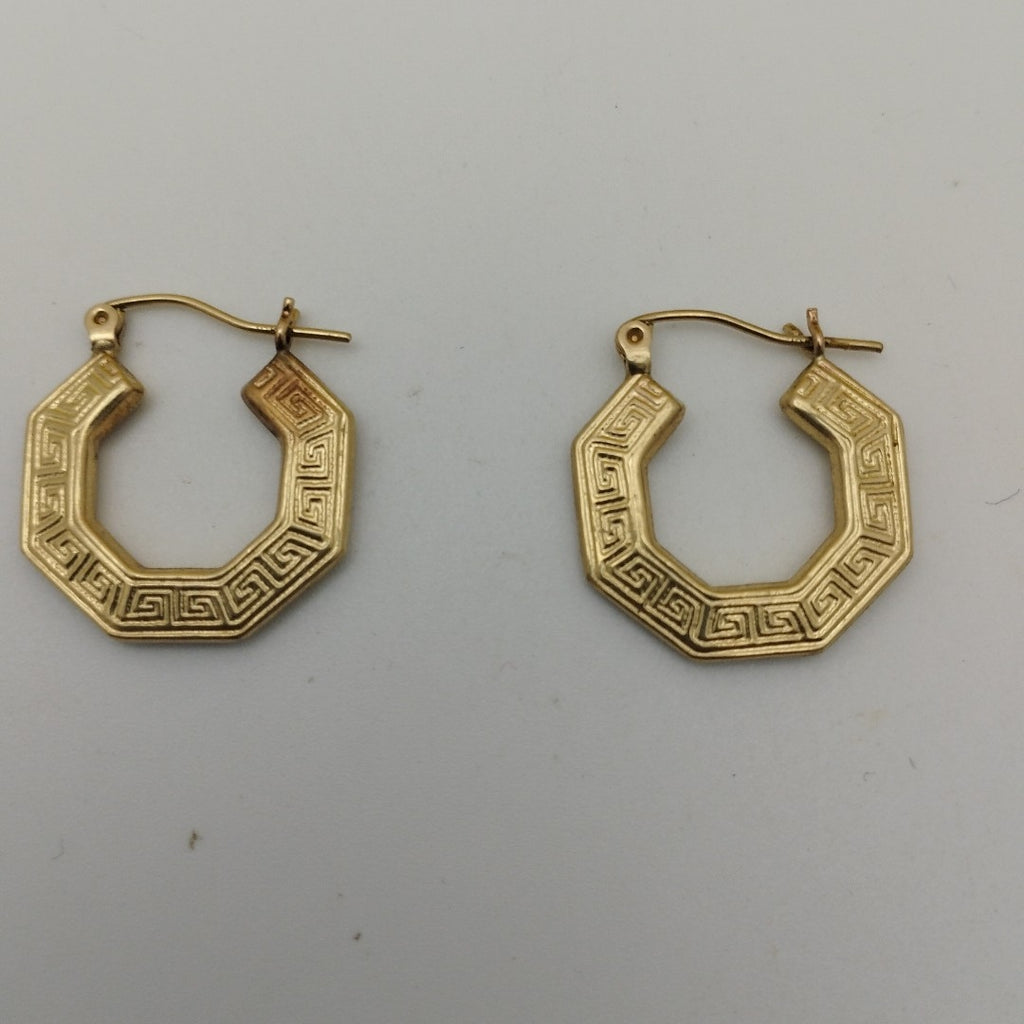 ARRACADAS PAR ORO 10 K 2 GRMS (SEMINUEVO)