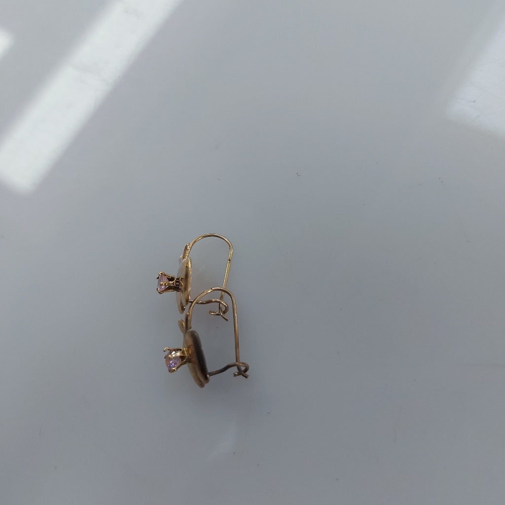 ARETES PAR ORO 8 K 0.9 GRMS (SEMINUEVO)