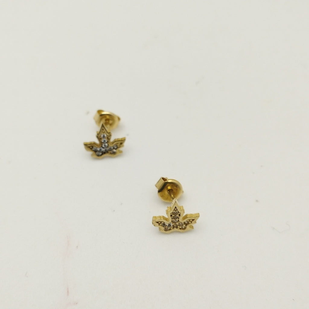 ARETES PAR ORO 14 K 1.2 GRMS (SEMINUEVO)