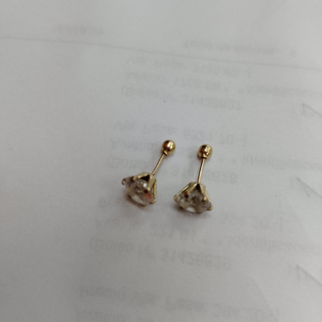 BROQUELES PAR ORO 10 K 0.8 GRMS (SEMINUEVO)