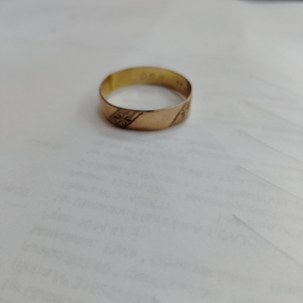 ARGOLLA ORO 10 K 2.7 GRMS (SEMINUEVO)