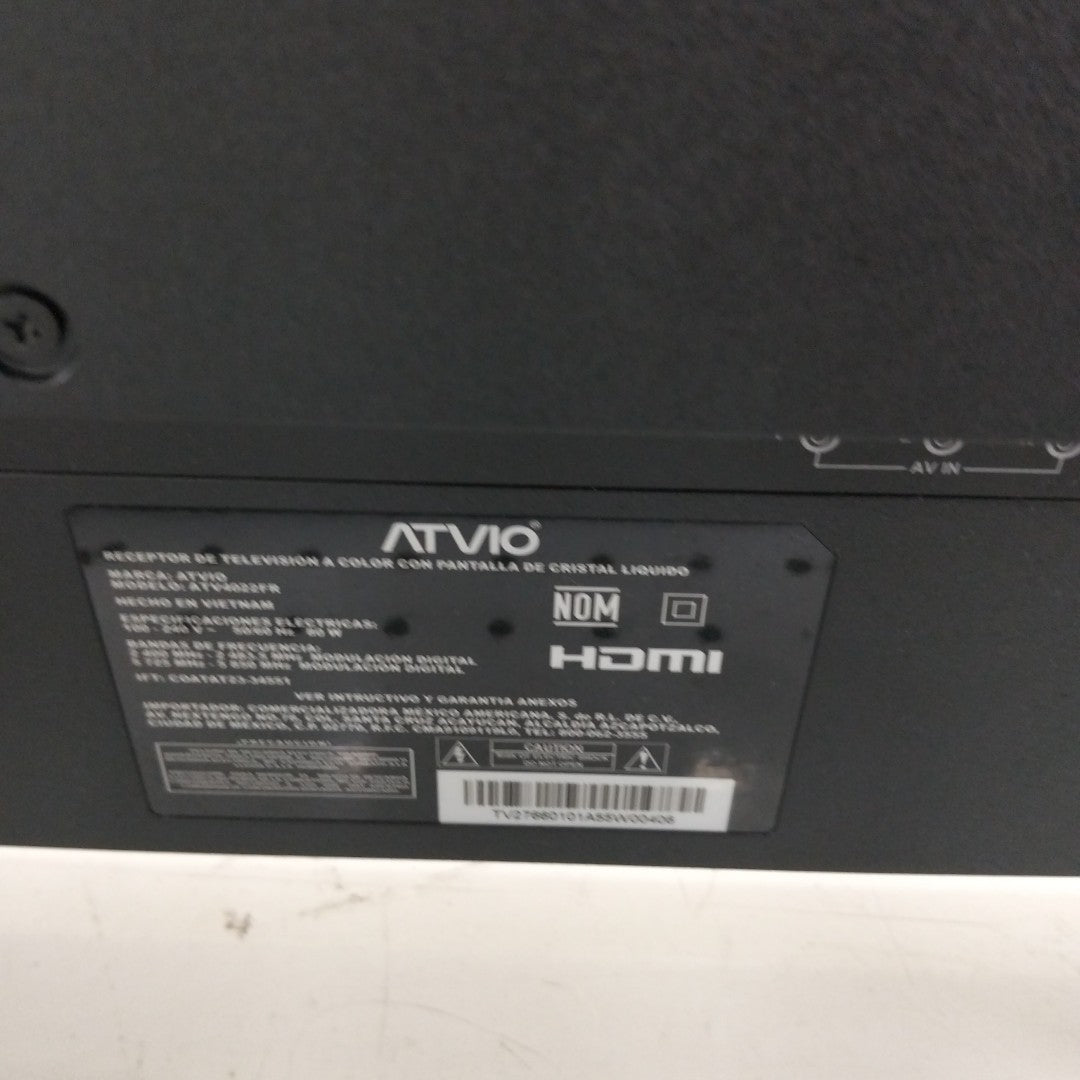 PANTALLA ATVIO ATV4022FR 40" LED FULL HD (SEMINUEVO)