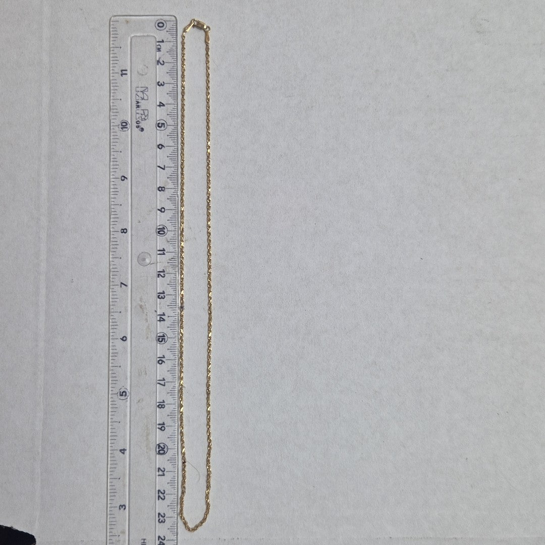CADENA ORO 14 K 2.1 GRMS (SEMINUEVO)