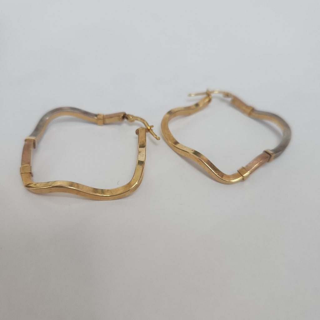 ARETES PAR ORO 14 K 2,80 GRMS (SEMINUEVO)