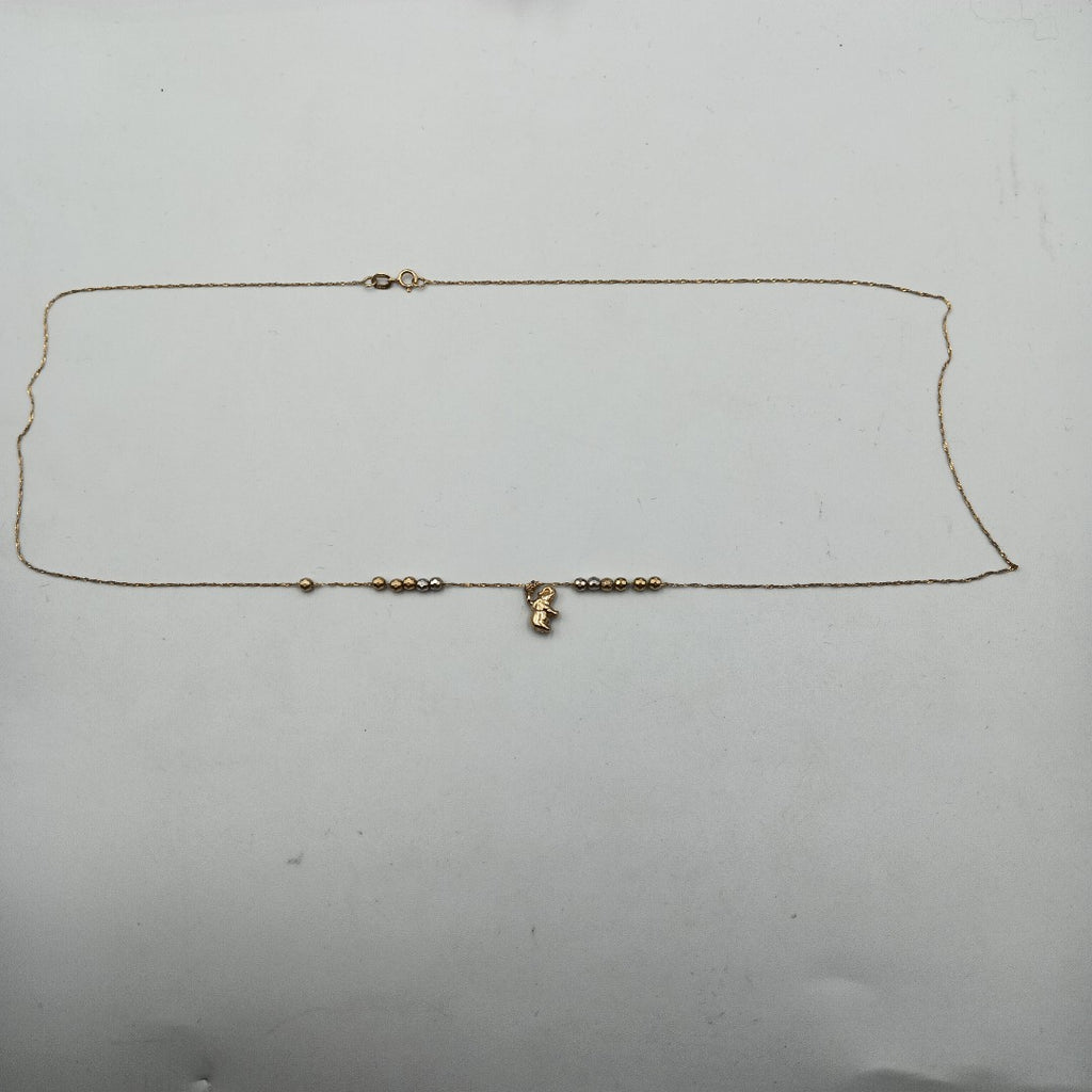 CADENA,DIJE ORO 14 K 1,90 GRMS (SEMINUEVO)