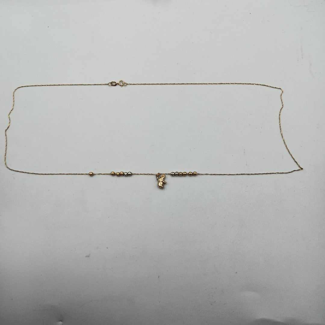 CADENA,DIJE ORO 14 K 1,90 GRMS (SEMINUEVO)