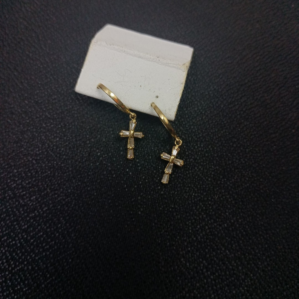 ARRACADAS PAR ORO 10 K 1,40 GRMS (SEMINUEVO)