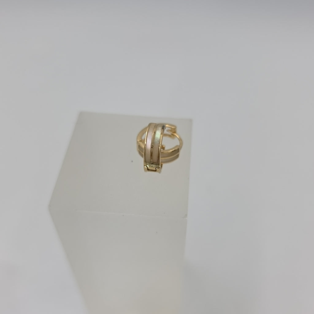 ARRACADAS PAR ORO 14 K 1.5 GRMS (SEMINUEVO)