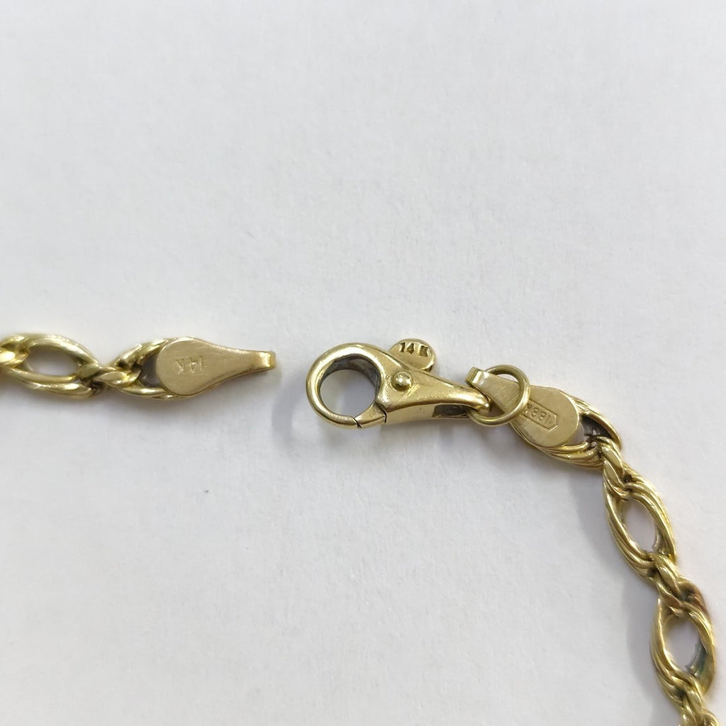 PULSERA ORO 14 K 3 GRMS (SEMINUEVO)