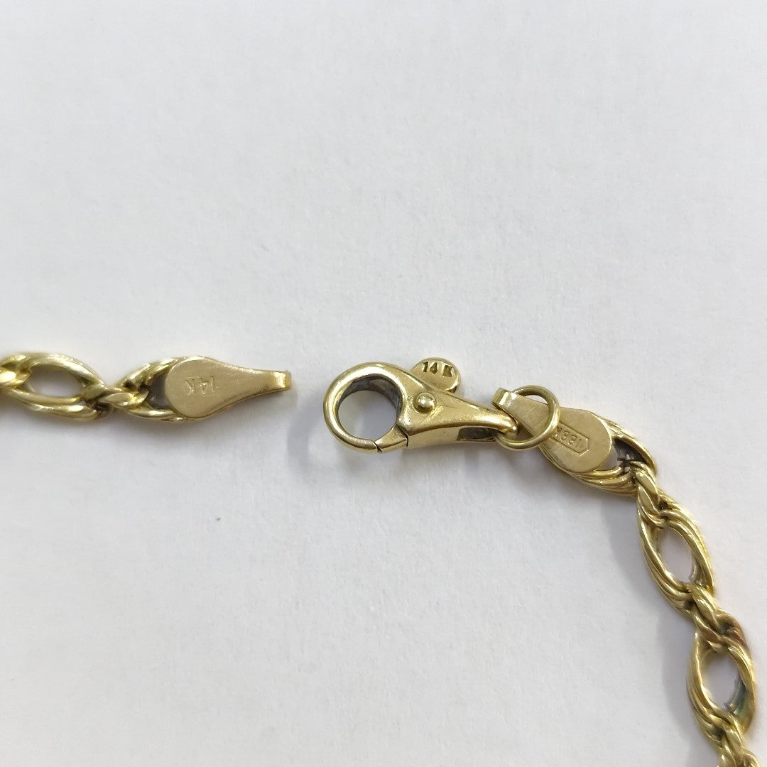 PULSERA ORO 14 K 3 GRMS (SEMINUEVO)