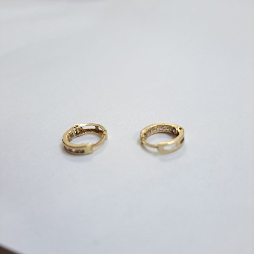 ARRACADAS PAR ORO 10 K 0.8 GRMS (SEMINUEVO)